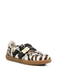 Ganni Women Zebra Print Ballet Flats