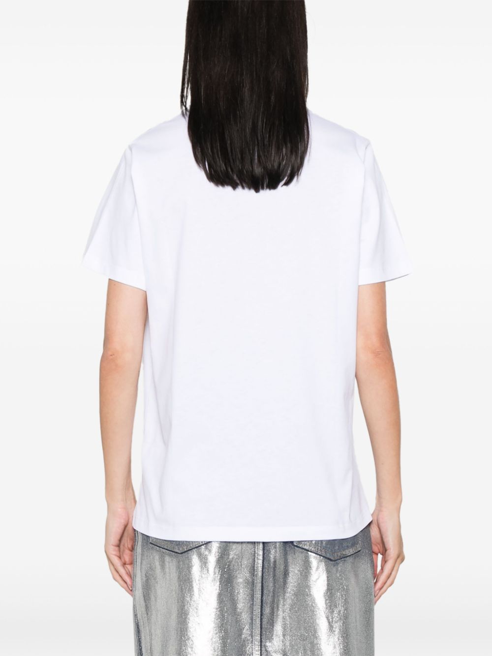 GANNI Ganni Women Printed Cotton T-Shirt