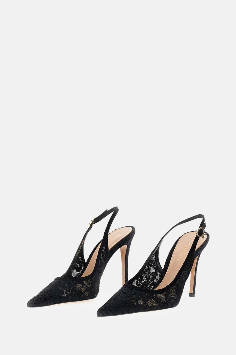Gianvito Rossi Gianvito Rossi Women Décolleté Sling Lyon Rete Camoscio