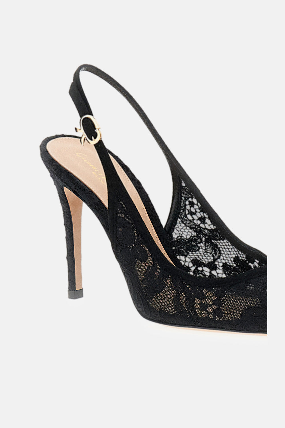 Gianvito Rossi Gianvito Rossi Women Décolleté Sling Lyon Rete Camoscio
