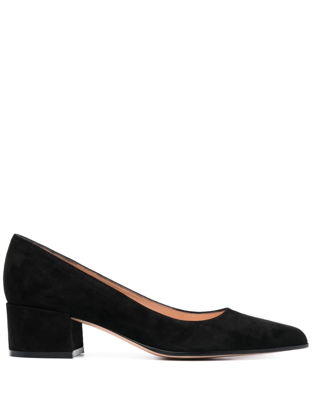 Gianvito Rossi Women Piper Suede Leather Pumps