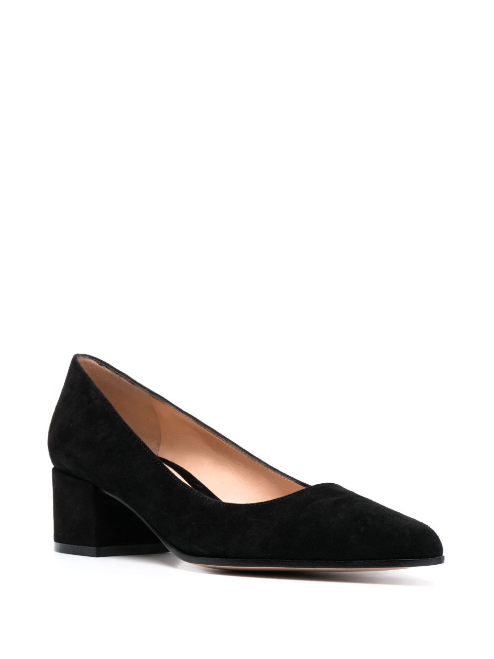 Gianvito Rossi Women Piper Suede Leather Pumps