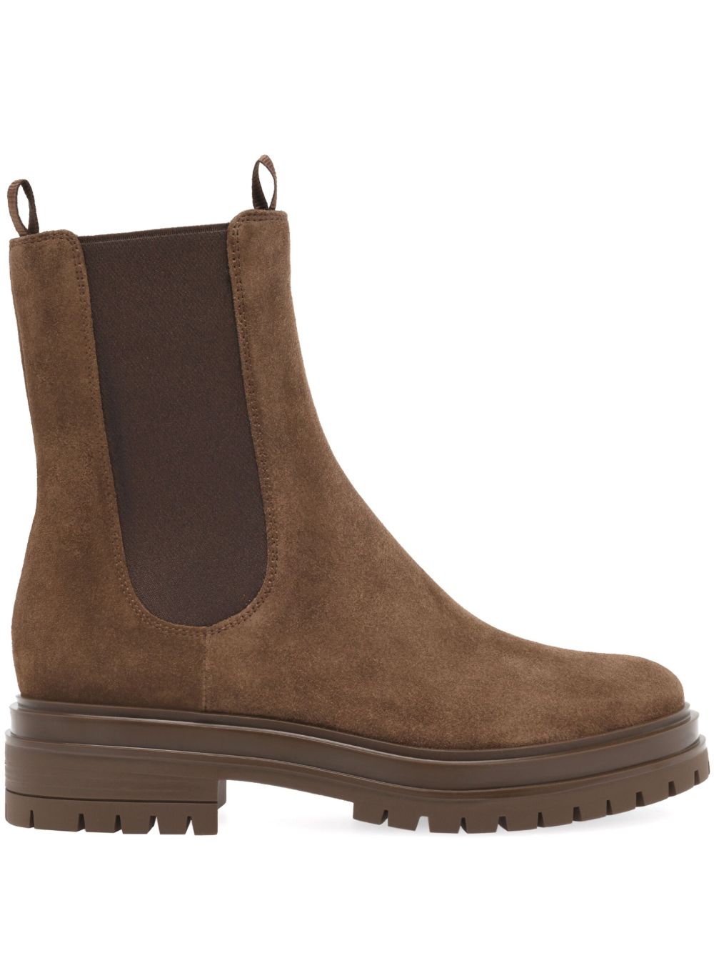 GIANVITO ROSSI Gianvito Rossi Women Chester Suede Leather Boots