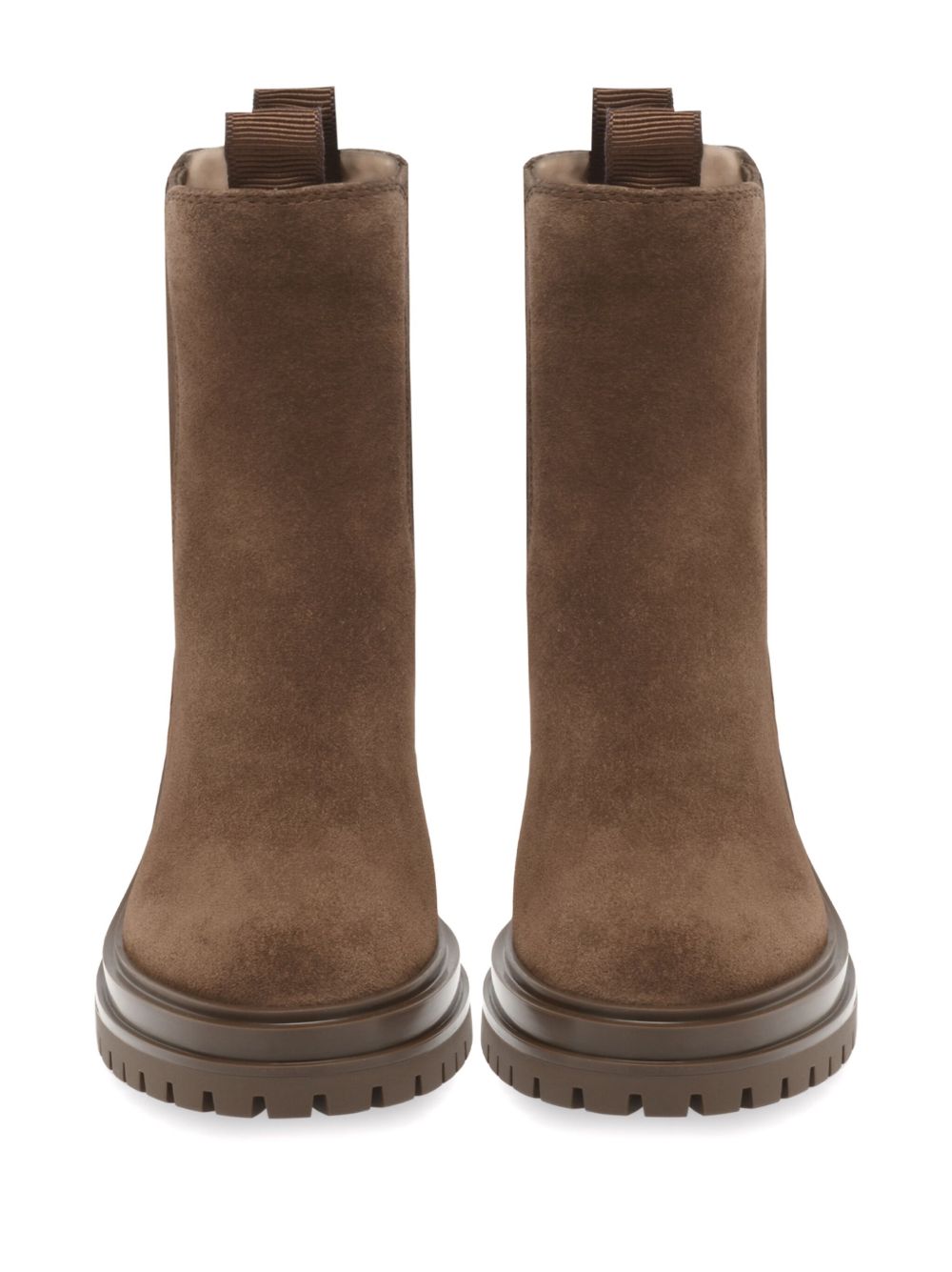 GIANVITO ROSSI Gianvito Rossi Women Chester Suede Leather Boots