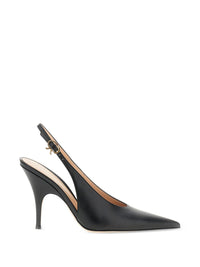 Gianvito Rossi Women Sofia Leather Slingback Pumps
