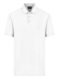 GIORGIO ARMANI Giorgio Armani Men Logo Cotton Polo Shirt