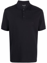 Giorgio Armani Men Logo Cotton Polo Shirt