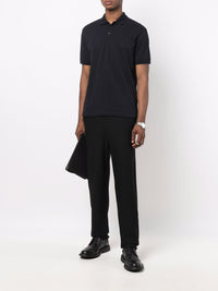 Giorgio Armani Men Logo Cotton Polo Shirt