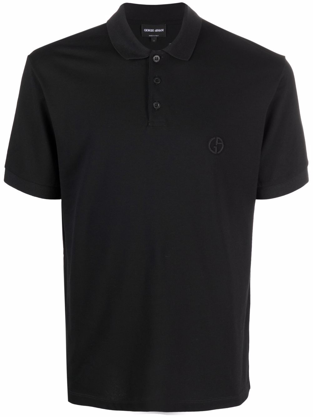GIORGIO ARMANI Giorgio Armani Men Logo Cotton Polo Shirt