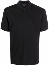 GIORGIO ARMANI Giorgio Armani Men Logo Cotton Polo Shirt