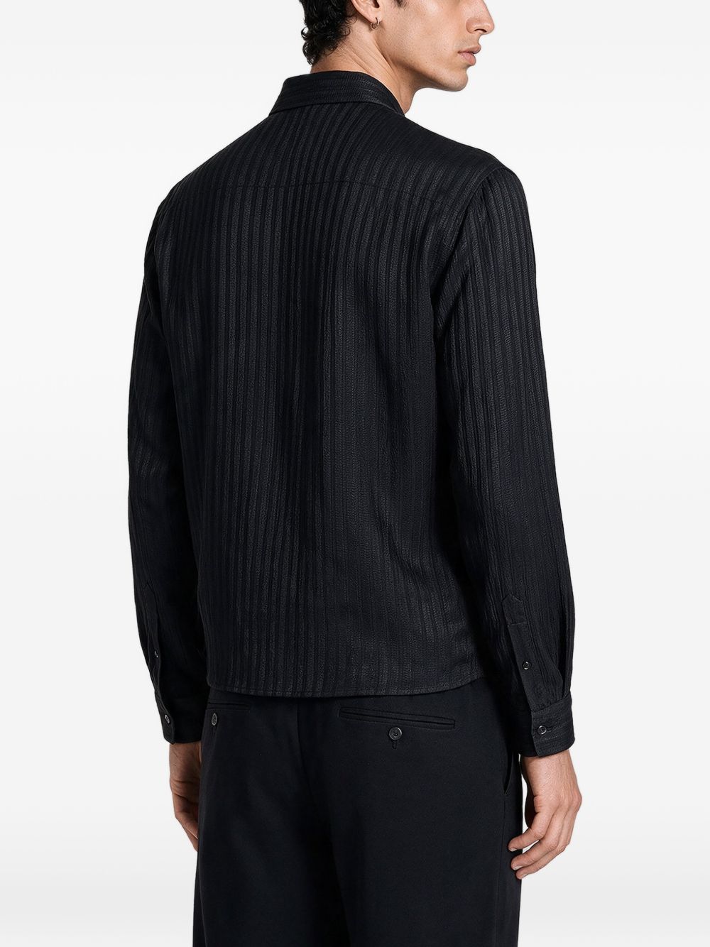GIORGIO ARMANI Giorgio Armani Men Striped Shirt