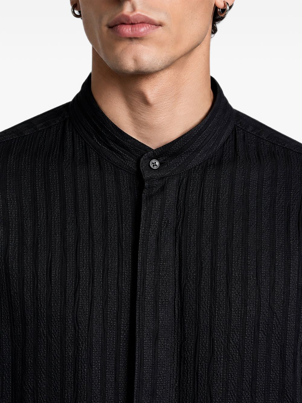 GIORGIO ARMANI Giorgio Armani Men Striped Shirt