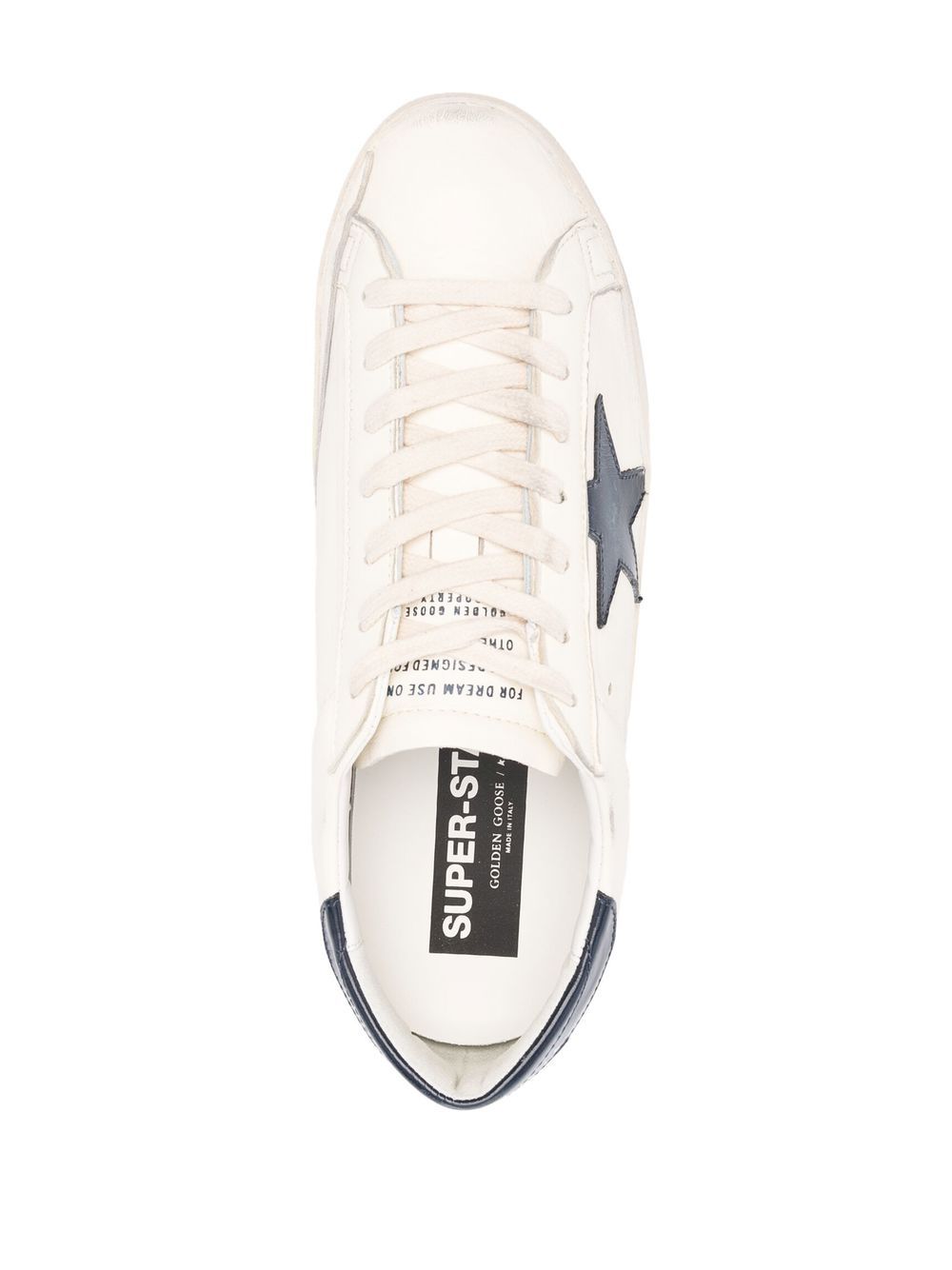 GOLDEN GOOSE Golden Goose Men Super-Star Leather Sneakers