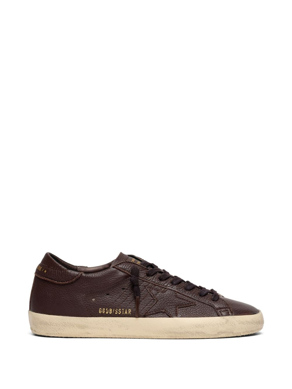 Golden Goose Men Super-Star Leather Sneakers