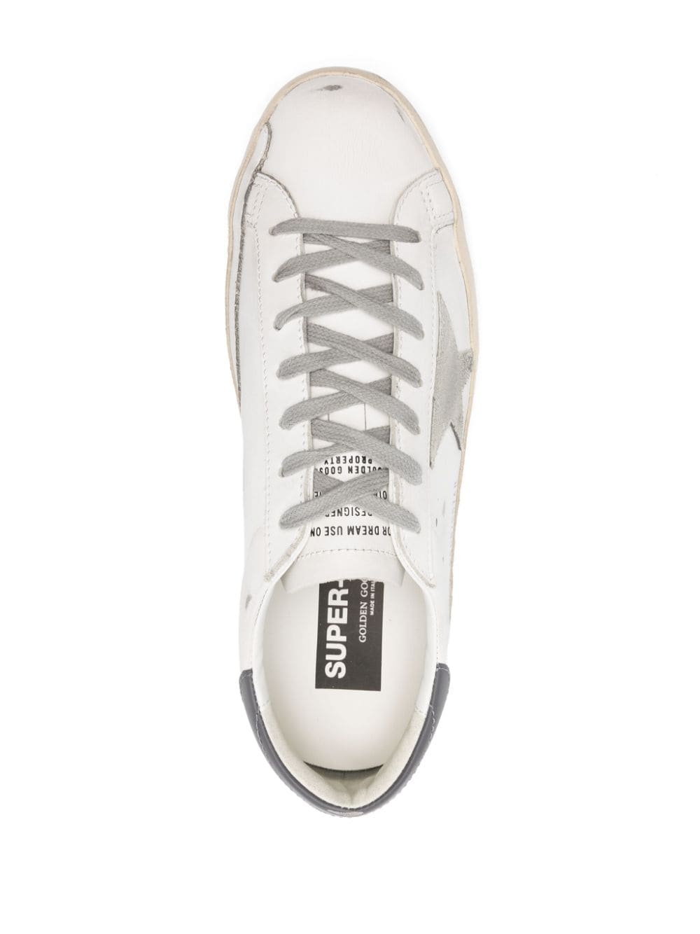 Golden Goose Men Super-Star Leather Sneakers