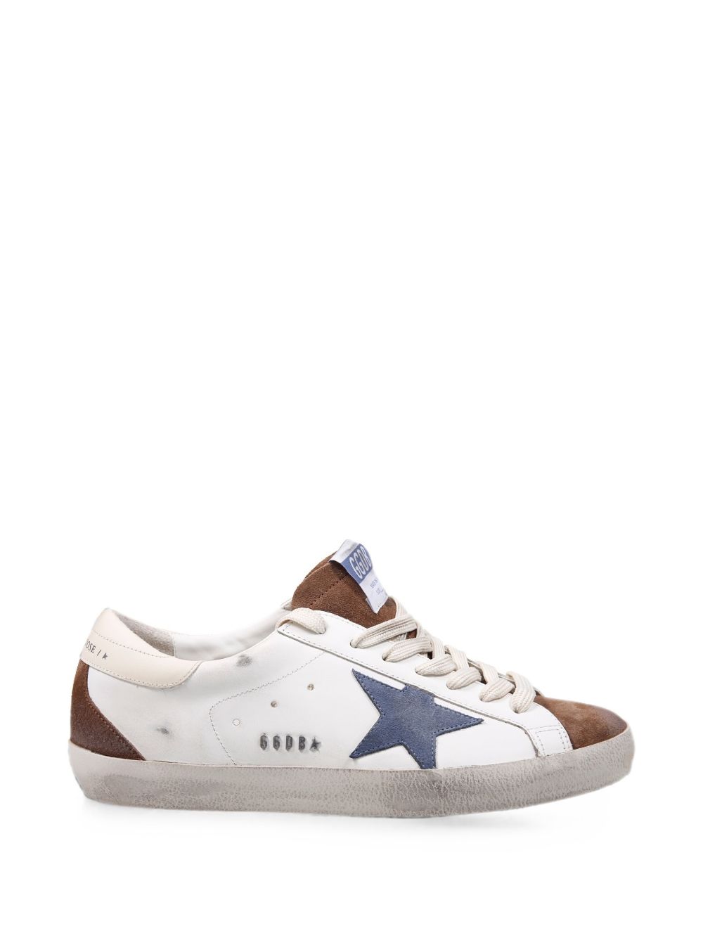 Golden Goose Men Super-Star Leather Sneakers