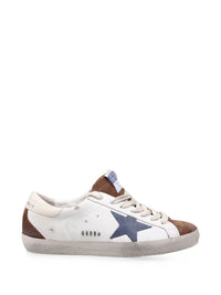 Golden Goose Men Super-Star Leather Sneakers
