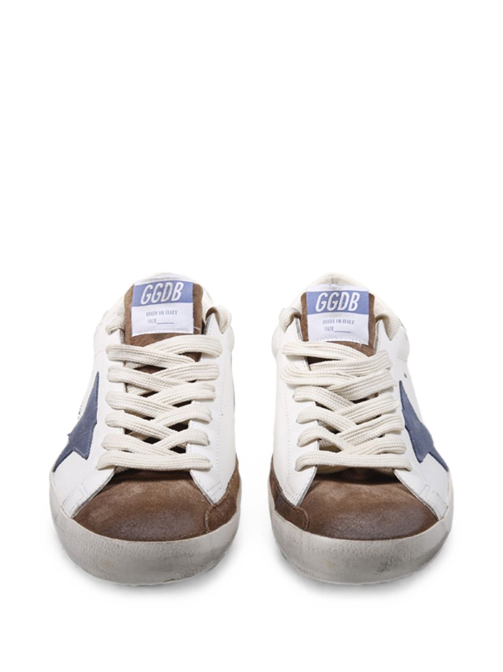 Golden Goose Men Super-Star Leather Sneakers