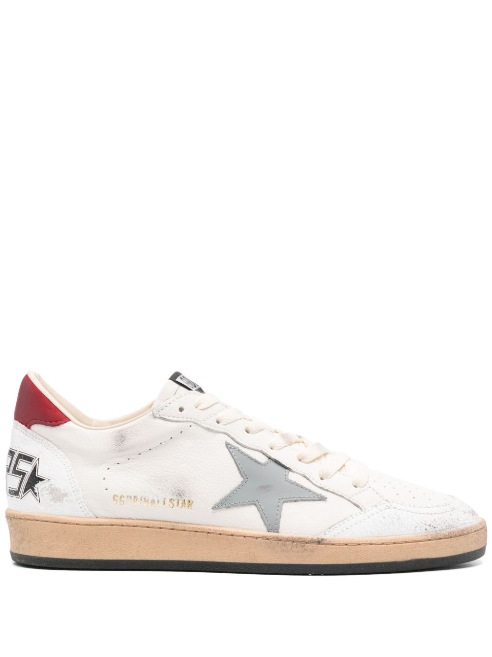 Golden Goose Men Ball Star Leather Sneakers