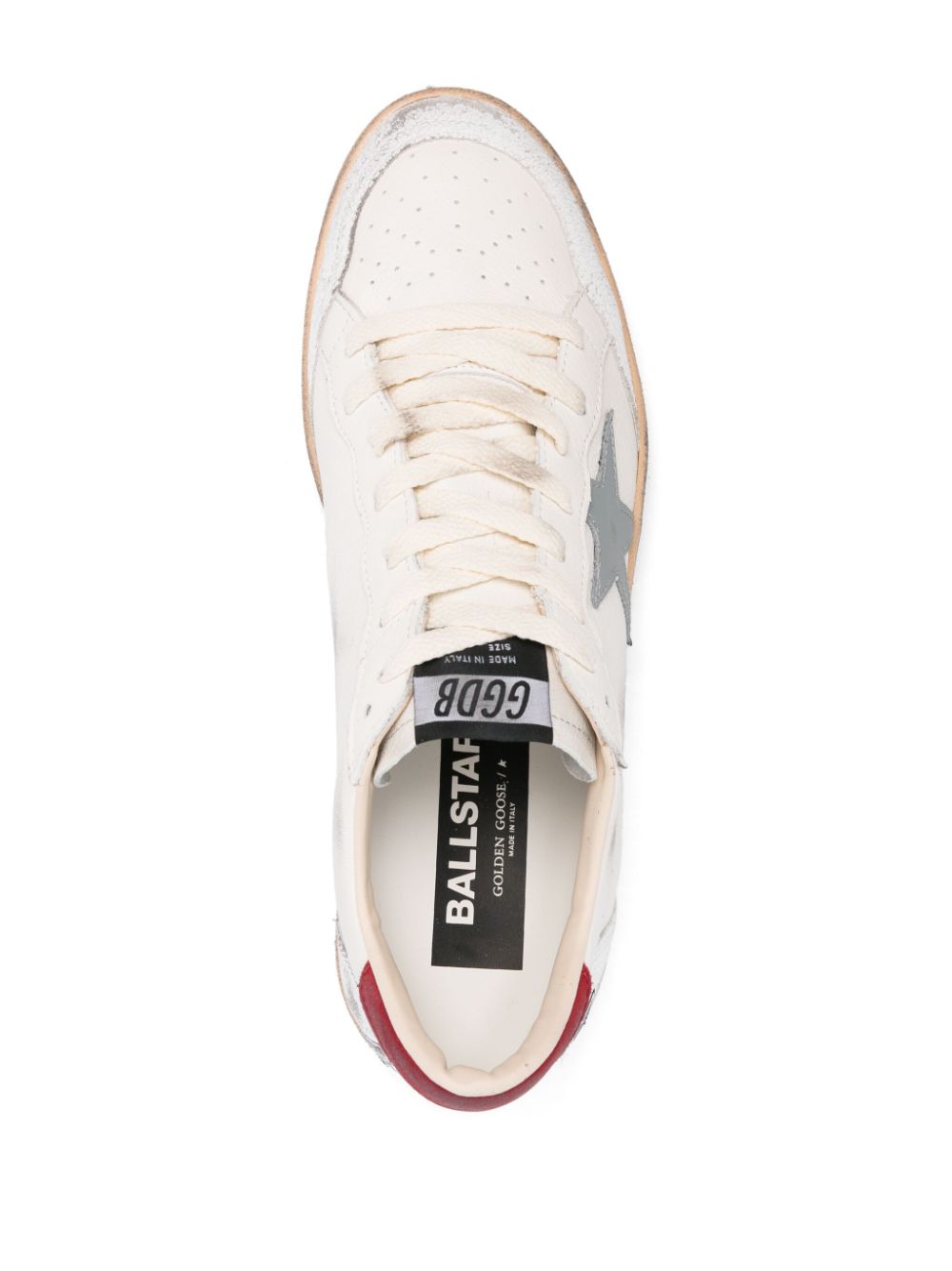 Golden Goose Men Ball Star Leather Sneakers