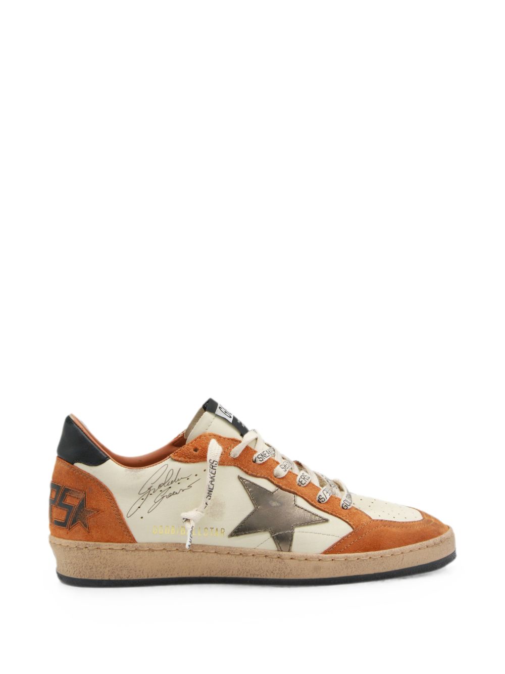 Golden Goose Men Ball Star Leather Sneakers