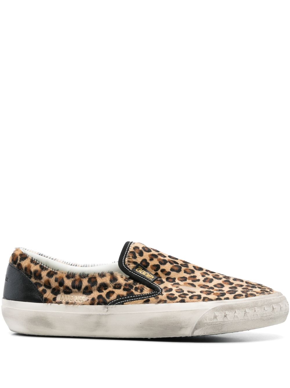 Golden Goose Men Vce Leather Slip On