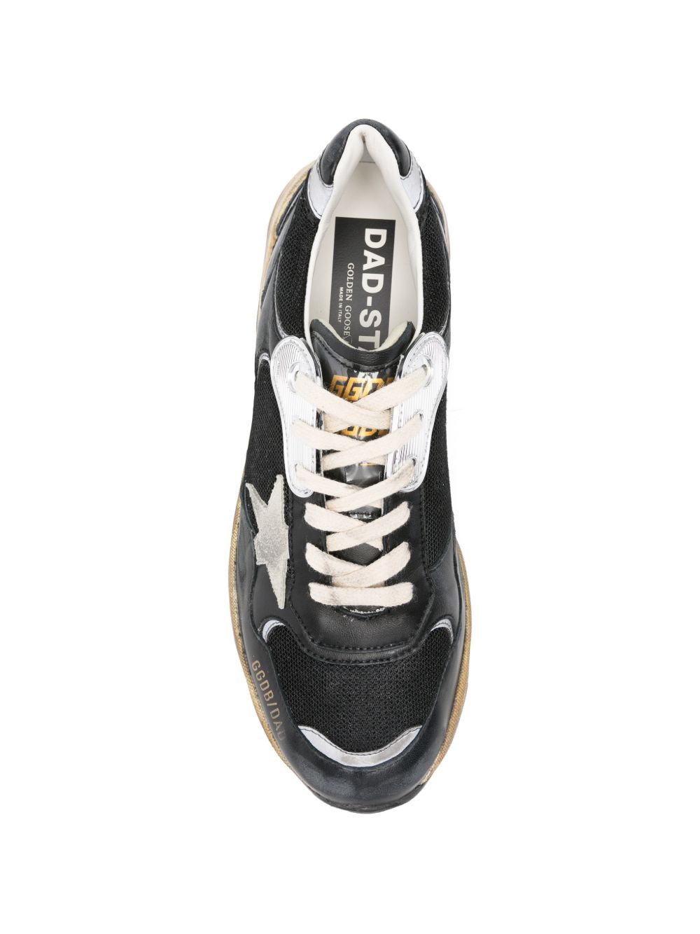 Golden Goose Men Running Dog Leather Sneakers