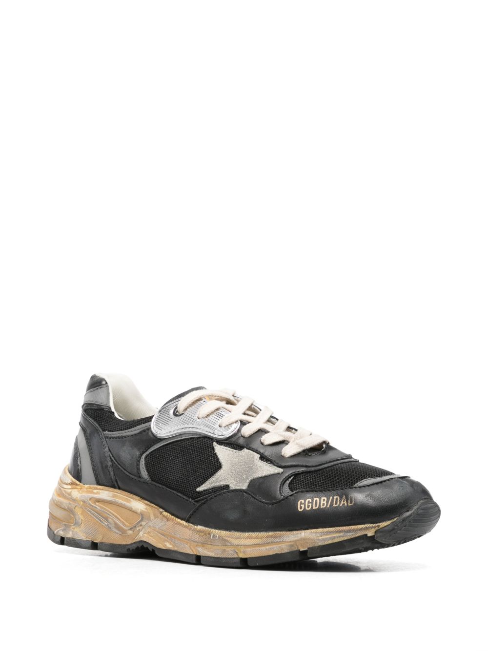 Golden Goose Men Running Dog Leather Sneakers
