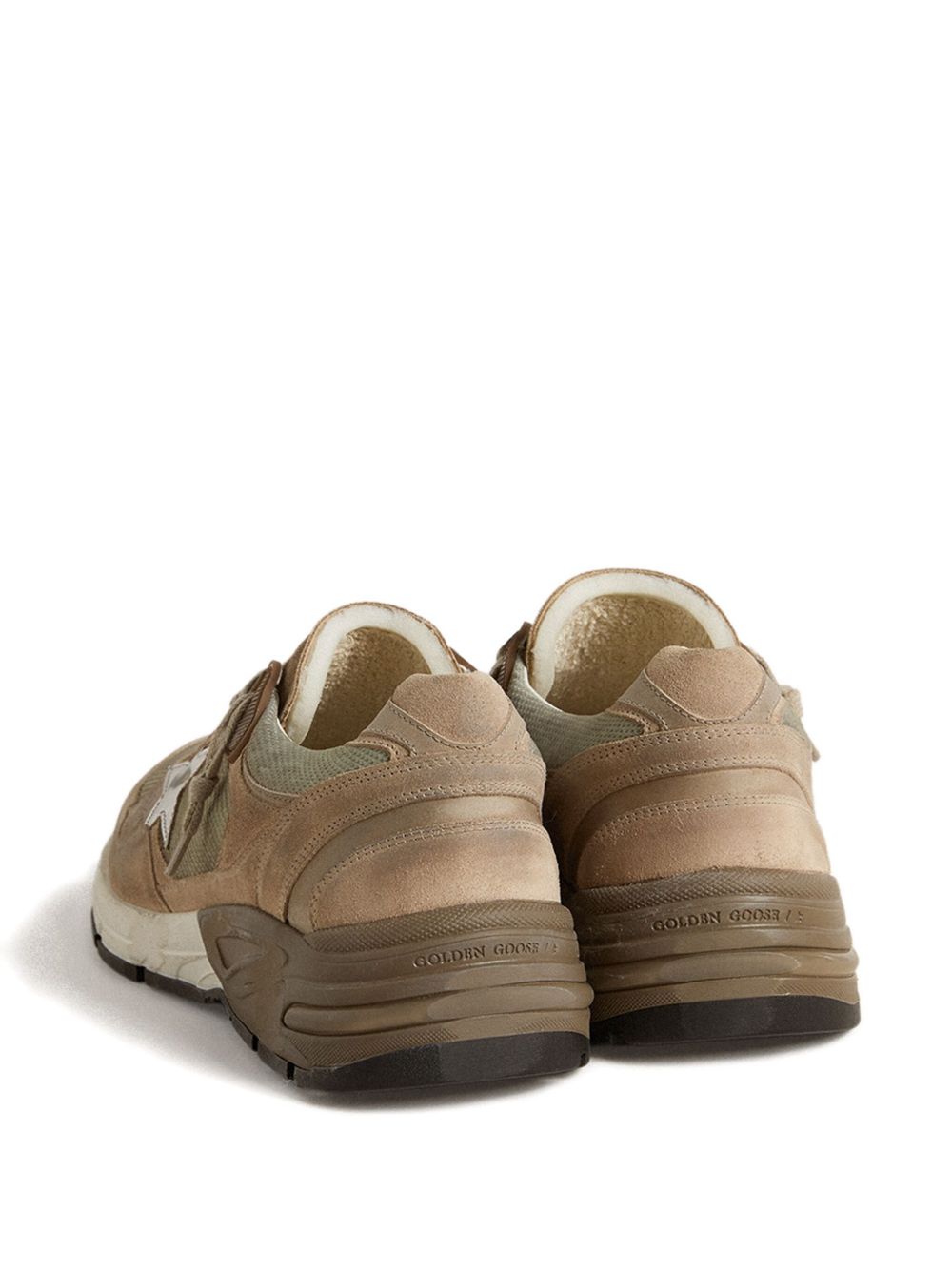 Golden Goose Men Running Dog Leather Sneakers