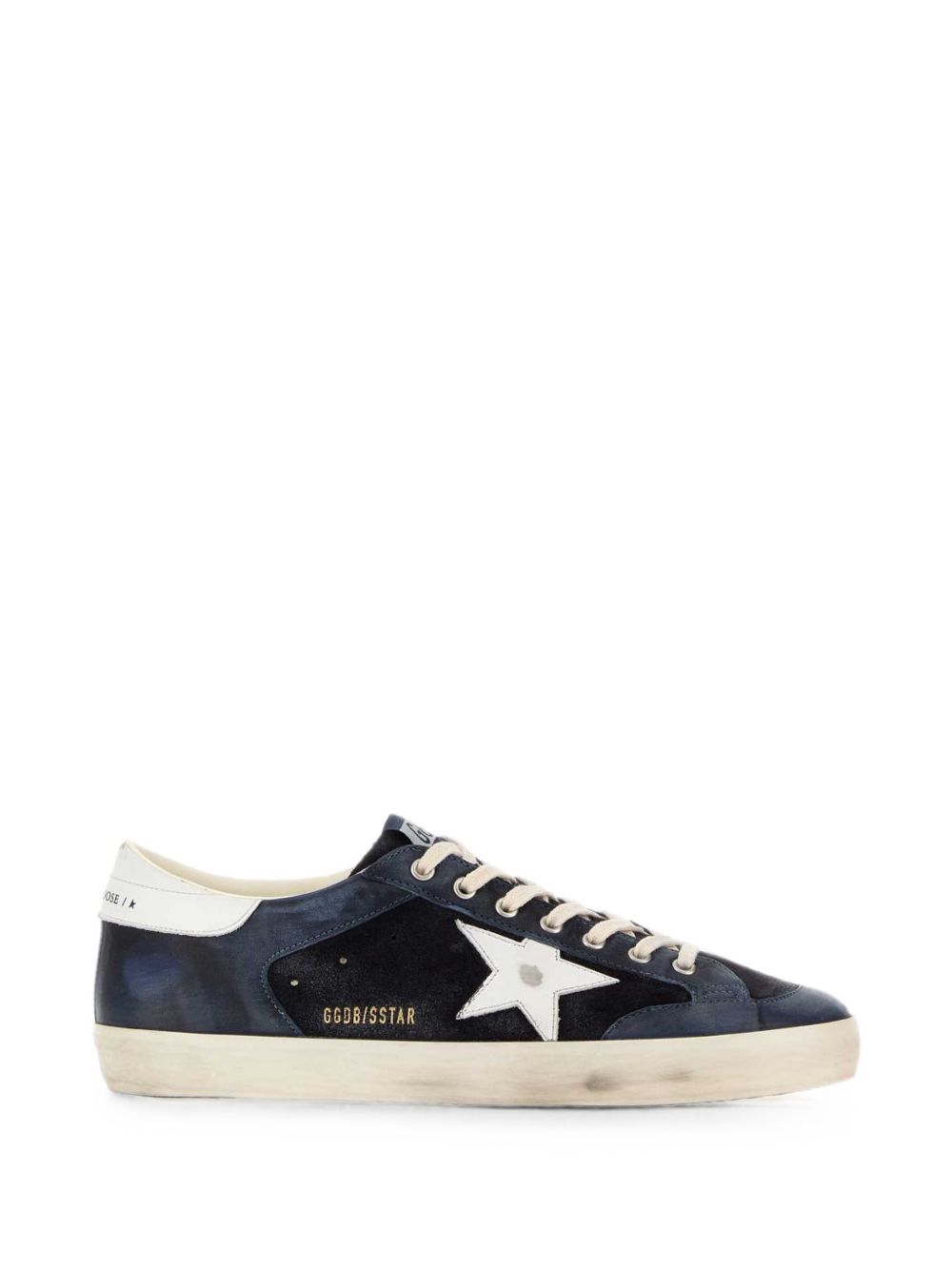 Golden Goose Men Super-Star Leather Sneakers