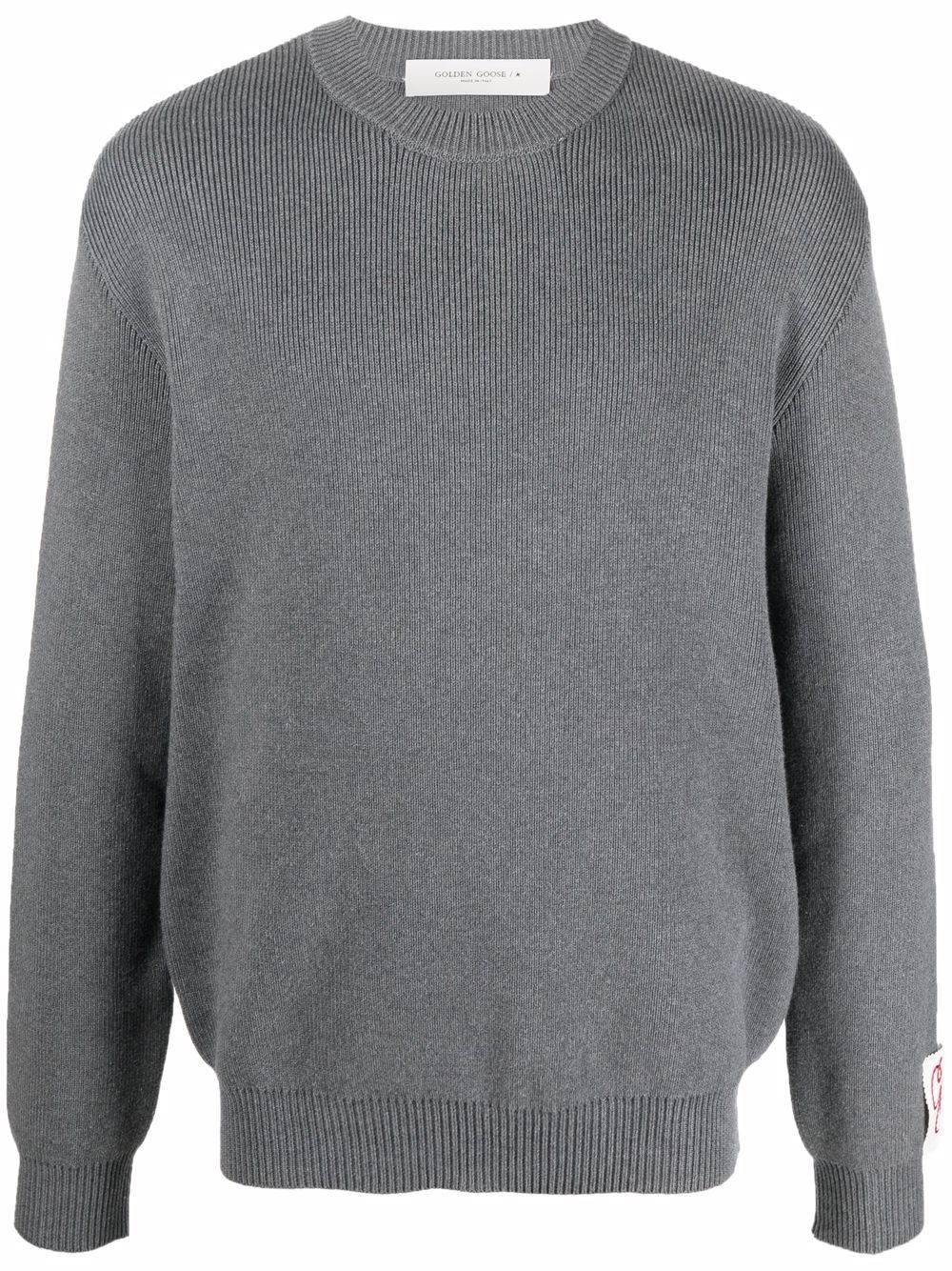 Golden Goose Men Cotton Crewneck Sweater