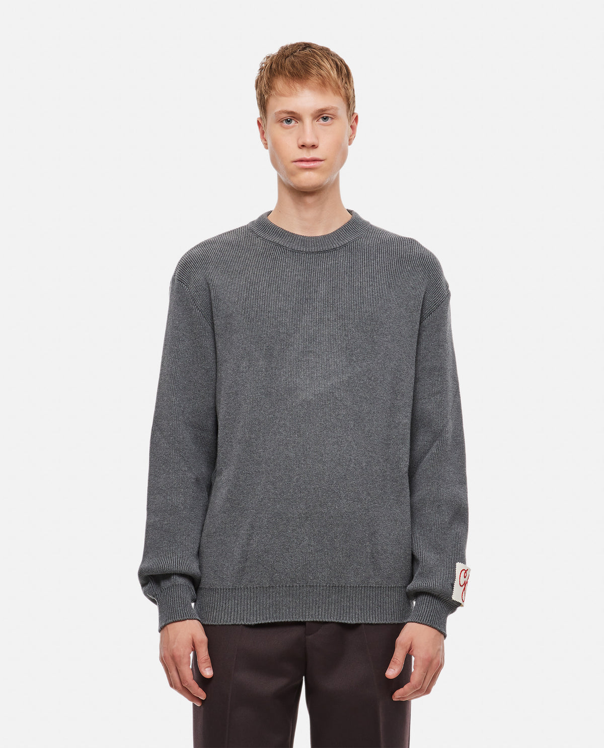 Golden Goose Men Cotton Crewneck Sweatshirt