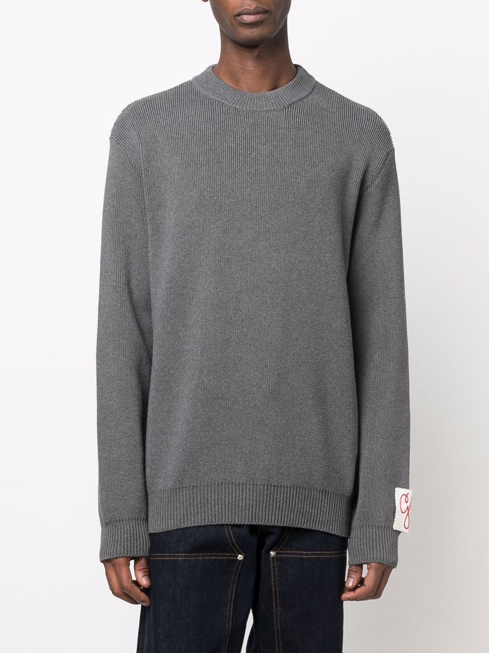 Golden Goose Men Cotton Crewneck Sweater