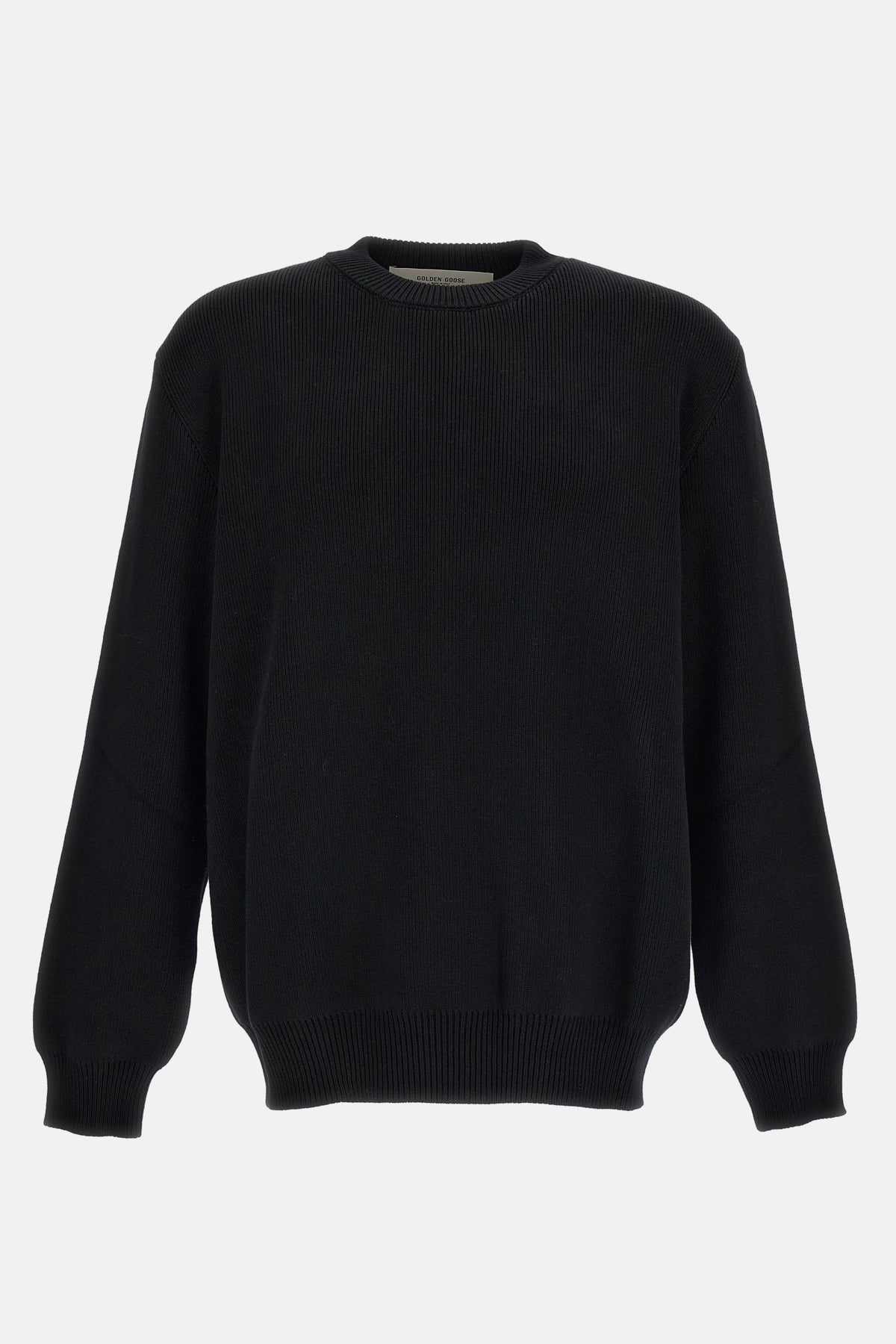 Golden Goose Golden Goose Men Cotton Crewneck Sweater With Logo