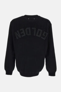 Golden Goose Golden Goose Men Cotton Crewneck Sweater With Logo