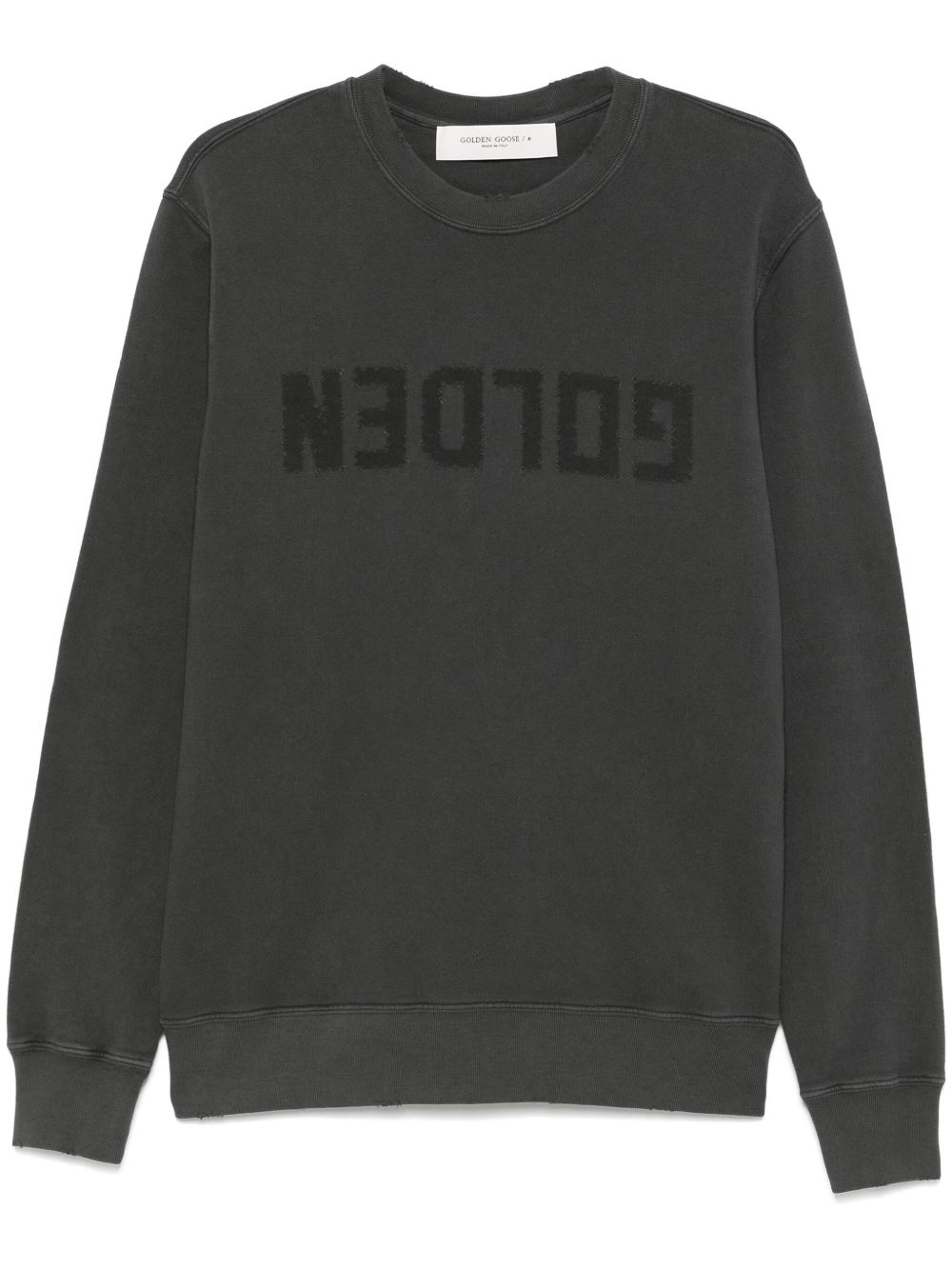 GOLDEN GOOSE Golden Goose Men Logo Cotton Sweatshirt