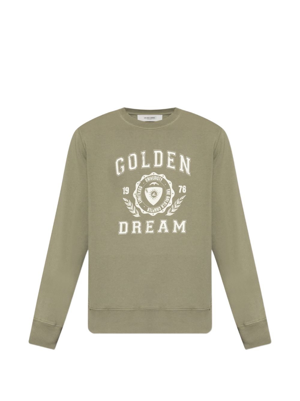 GOLDEN GOOSE Golden Goose Men Logo Cotton Sweatshirt