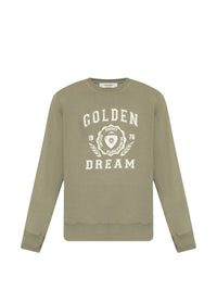 GOLDEN GOOSE Golden Goose Men Logo Cotton Sweatshirt