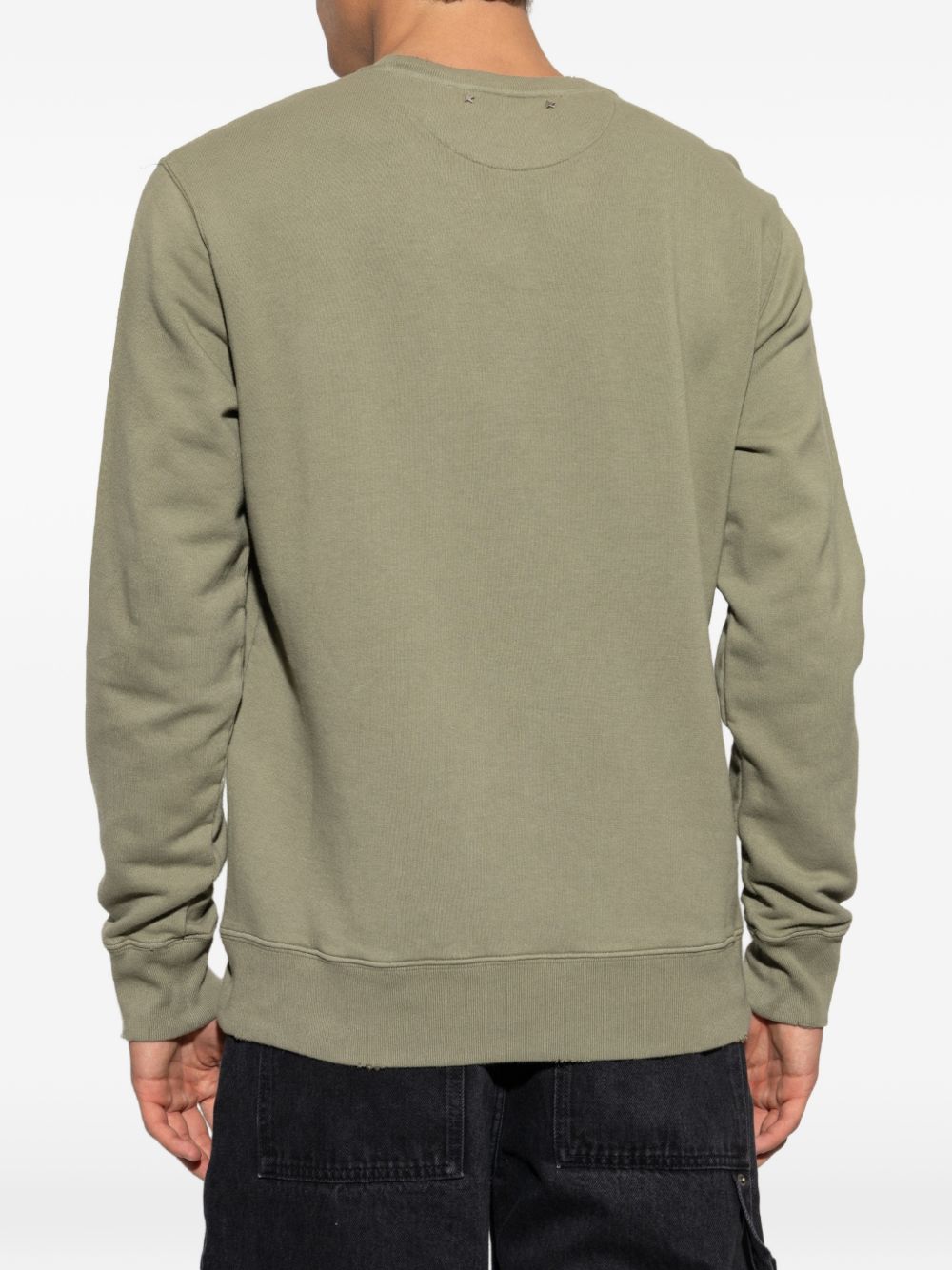 GOLDEN GOOSE Golden Goose Men Logo Cotton Sweatshirt