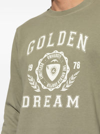 GOLDEN GOOSE Golden Goose Men Logo Cotton Sweatshirt