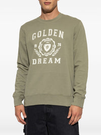 GOLDEN GOOSE Golden Goose Men Logo Cotton Sweatshirt