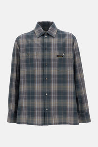 Golden Goose Men Journey Checked Cotton Shirt