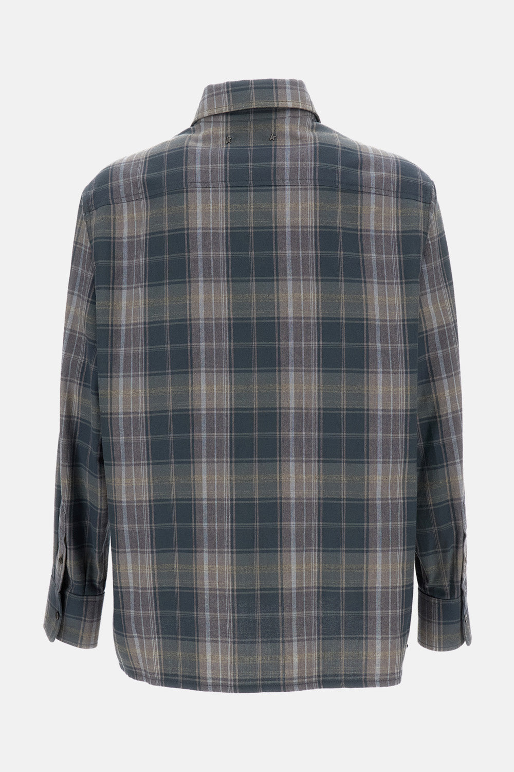 Golden Goose Men Journey Checked Cotton Shirt