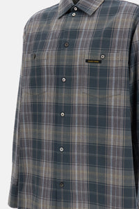 Golden Goose Men Journey Checked Cotton Shirt