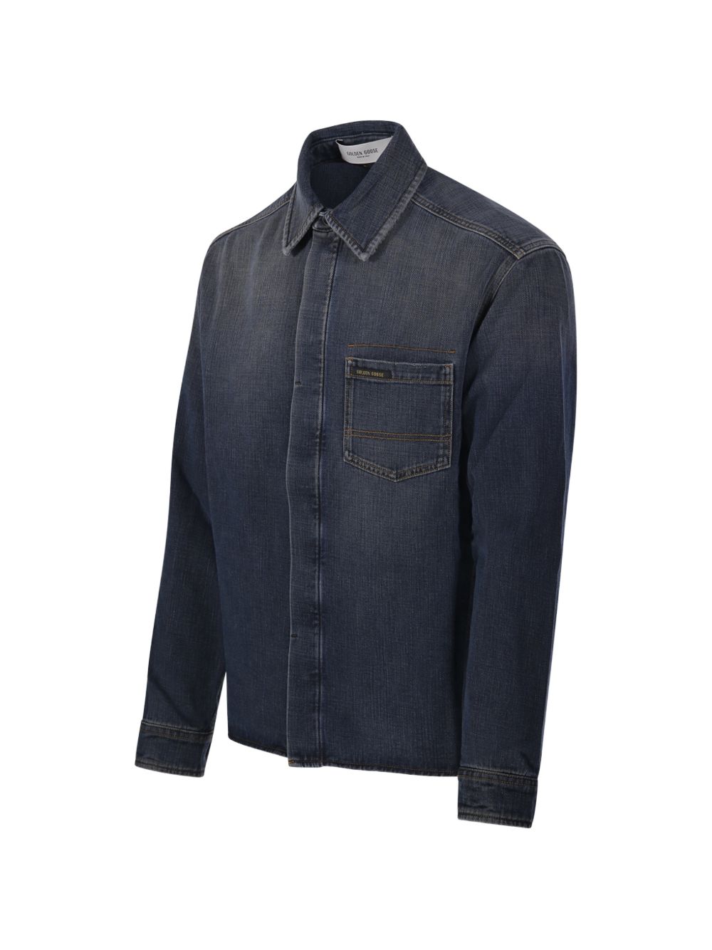 Golden Goose Men Denim Cotton Shirt