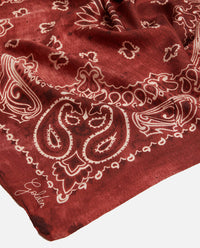 Golden Goose Golden Goose Women Golden Foulard Paisley Print Silk