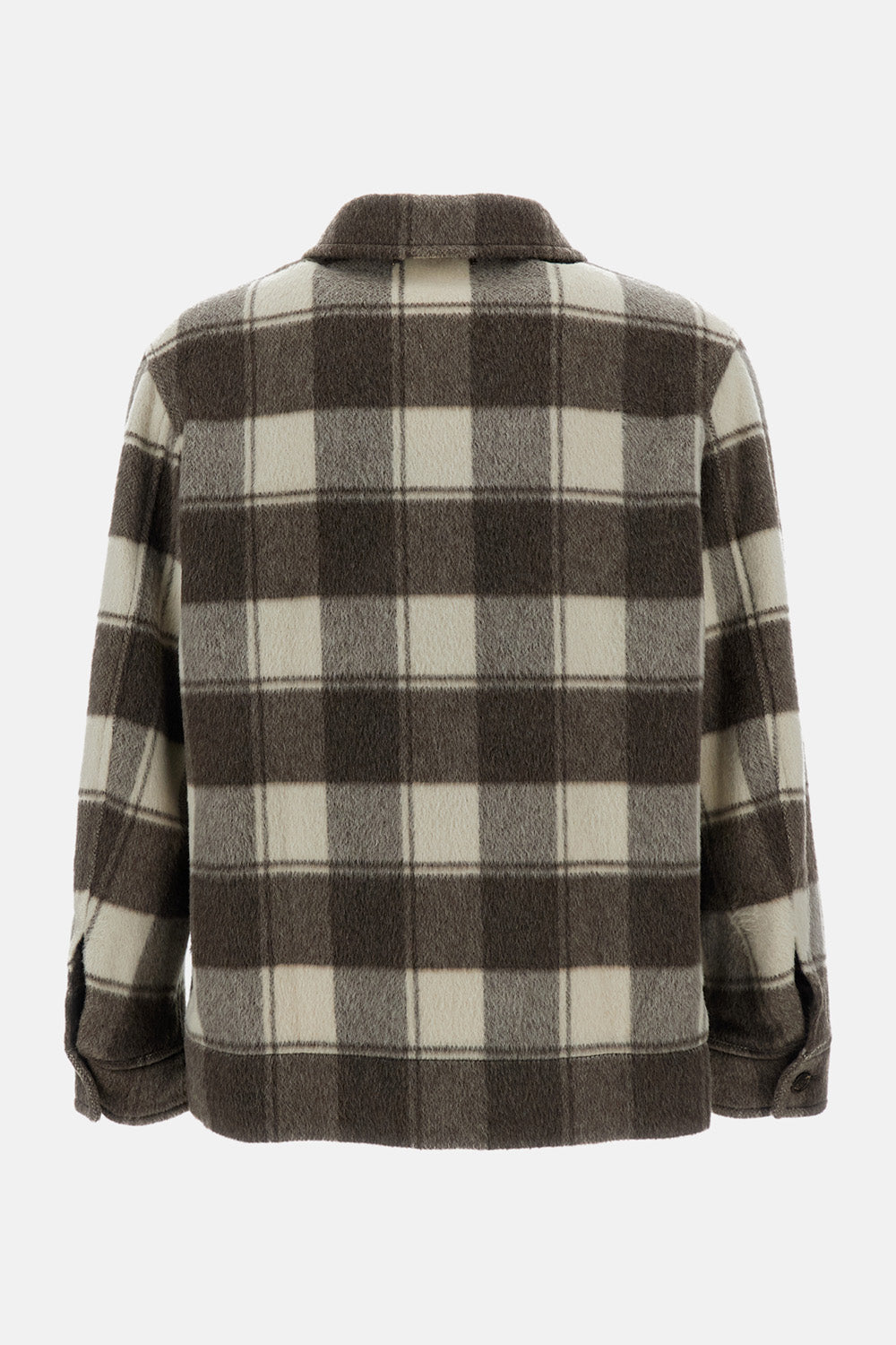 Golden Goose Men Journey Check Boxy Shirt Jacket