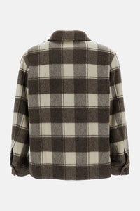 Golden Goose Men Journey Check Boxy Shirt Jacket