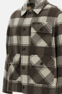 Golden Goose Men Journey Check Boxy Shirt Jacket