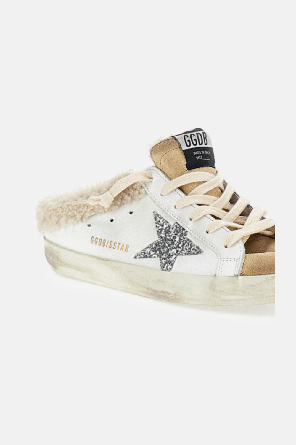 Golden Goose Women Super - Star Sabot Shearling